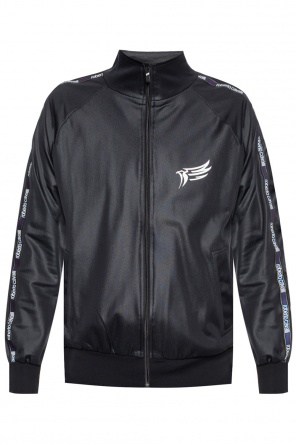 Branded sweatshirt with band collar, zdjęcie 1 Branded sweatshirt with band collar od Roberto Cavalli Sport